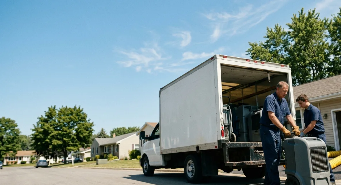 Water Damage Cleanup in Wapello, IA near me